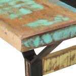 vidaXL Table de salle à manger 160x80x76cm Bois de récupération massif