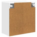 vidaXL Armoire Murale Blanc 59 x 31 x 64 cm Bois d'ingénierie