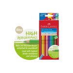 Crayon de couleur Colour Grip étui de 12 pièces Assortis FABER-CASTELL