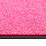 vidaXL Paillasson lavable Rose 90x150 cm
