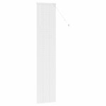 vidaXL Store de Fenêtre avec des rideaux Autre Blanc 80 x 130 cm Aluminium