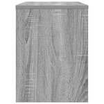 vidaXL Meuble TV Gris Sonoma 60 x 30 x 40 cm Bois d'ingénierie