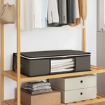 vidaXL Boîte de rangement avec fenêtre latérale transparente 6 Pièces
