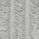 vidaXL Jeté Gris 270 x 240 cm Toison