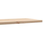 vidaXL Dessus de table 110x40x2 5 cm rectangulaire bois de pin massif