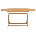 vidaXL Ensemble à manger de jardin 9 Pièces bois d'acacia solide