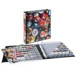 Album de collection pour 210 capsules de champagne.