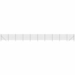 vidaXL Clôture en treillis métallique anthracite 1 4x25 m