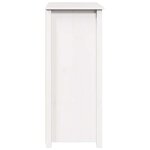 vidaXL Buffet Blanc 83x41 5x100 cm Bois massif de pin