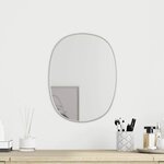 vidaXL Miroir mural Argenté 40x30 cm
