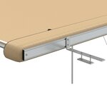 vidaXL Auvent de camping-car et caravane 3 6x3x2 15 m Beige