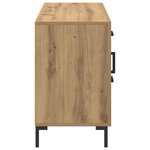 vidaXL Buffet Chêne artisanal 100 x 36 x 60 cm Bois d'ingénierie