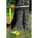 Hudora 76656 - Une sangle d'équilibre avec protection des arbres