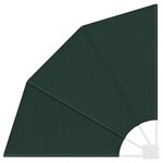 vidaXL Écran de confidentialité pour balcon Vert foncé 115 x 115 cm