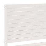 vidaXL Cadre de lit extra long sans matelas 90x210 cm bois massif