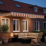 vidaXL Auvent rétractable électrique 3 5 x 2 5 m