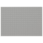 vidaXL Couverture lestée Gris 155x220 cm 11 kg Tissu