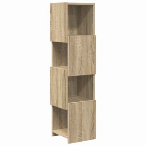 vidaXL Meuble d'angle Chêne Sonoma 25 5x25x102cm Bois d'ingénierie