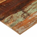 vidaXL Dessus de table rectangulaire 70x80 cm 15-16 mm Bois récupéré