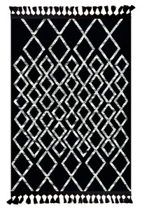Tapis de salon FAS 120 x 180 cm - Noir