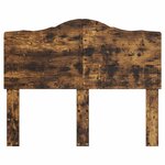 vidaXL Tête de lit Chêne fumé 135 cm Bois d'ingénierie