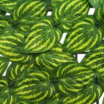 vidaXL Écran de balcon avec feuilles Vert et jaune 300 x 150 cm