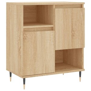 vidaXL Buffet Chêne sonoma 60x35x70 cm Bois d'ingénierie