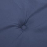 vidaXL Coussin de banc de jardin bleu marine 150x50x3 cm tissu oxford