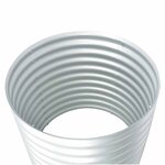 vidaXL Lit surélevé de jardin 80x80x81 cm Acier galvanisé Argenté