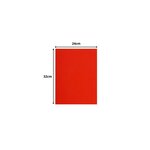 Paquet de 100 chemises FLASH 220 100% recyclé 24x32cm Rouge EXACOMPTA