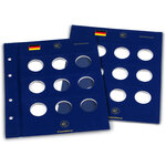Feuilles numismatiques Vista pour pièces commémoratives allemandes 10-20-25 euros.