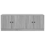 vidaXL Armoire de lit 2 Pièces Sonoma gris 66 x 35 x 48 cm
