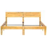 vidaXL Cadre de lit sans matelas bois de manguier massif 180 cm