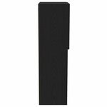 vidaXL Meuble TV Chêne noir 40.5 x 30 x 102 cm Bois d'ingénierie