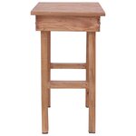vidaXL Table d'appoint 70 x 35 x 60 cm Bois d'acajou massif