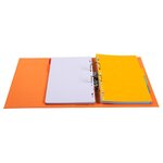 Classeur à levier PVC A4 D70mm Premium Orange x 10 EXACOMPTA