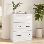 vidaXL Armoire à tiroirs 66 x 34 5 x 87 cm Bois d'ingénierie