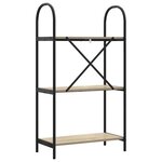 vidaXL Étagère Chêne sonoma 60 x 30 x 109 cm Bois d'ingénierie