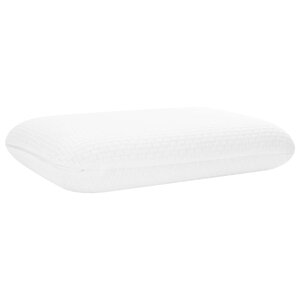 vidaXL Coussin de sommeil Uni Blanc 60 x 40 x 13 cm
