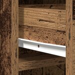 vidaXL Armoire haute Bois ancien 40x41x135 cm