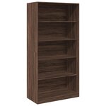 vidaXL Garde-robe chêne marron 100x50x200 cm bois d'ingénierie