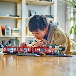 LEGO City - Tramway et Station du Centre-Ville - Ensemble de Construction 60423