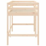 vidaXL Lit mezzanine d'enfants sans matelas avec échelle 80x200 cm