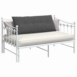 vidaXL Coussin de Dos Gris foncé 120 x 50 cm Tissu en velours côtelé