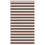 vidaXL Store zèbre marron 135x200cm largeur du tissu 130 9cm polyester