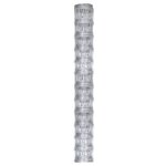 vidaXL Clôture de jardin Acier galvanisé 50x1 25 m Argenté