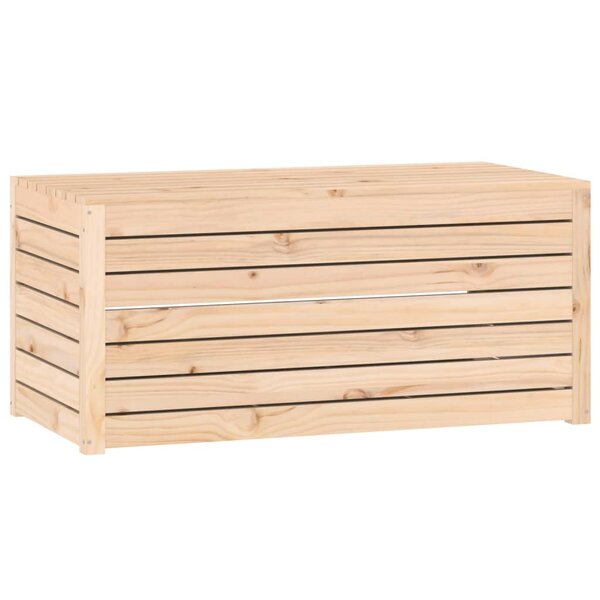 vidaXL Boîte de jardin 101x50 5x46 5 cm bois massif de pin