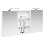 vidaXL Ensemble de Meubles de Salle de Bain 3 Pièces 120 x 10 5 x 60 5 cm