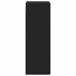 vidaXL Cabinet de Salle de Bain Mural Noir 33 x 34 5 x 100 cm