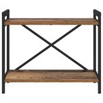 vidaXL Étagère Bois ancien 60 x 30 x 50 cm Bois d'ingénierie